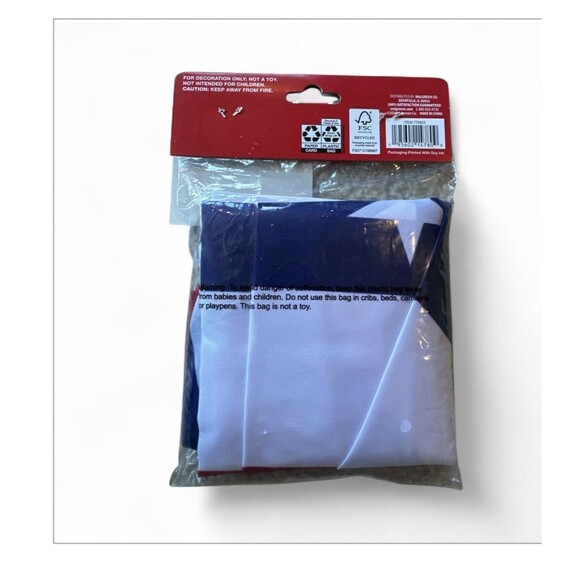 Bundle 4  Pack 35.4 in USA American Stars & Stripes U.S. Bunting Flag NEW - Picture 7 of 7